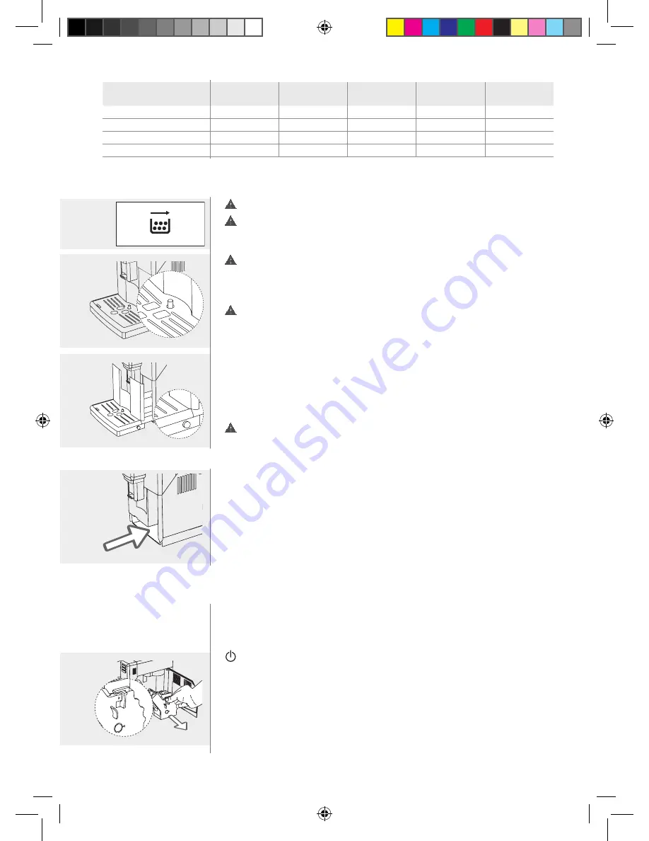 Saeco Incanto HD8917 Instruction Manual Download Page 45