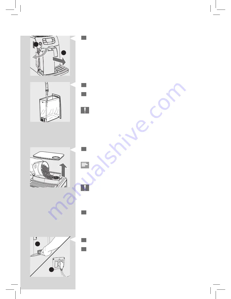 Saeco Intelia Evo HD8779 Instructions For Use Manual Download Page 11