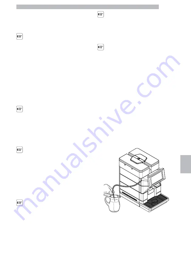 Saeco MAGIC B1 Operation And Maintenance Manual Download Page 53