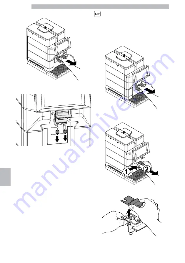 Saeco MAGIC B1 Operation And Maintenance Manual Download Page 62