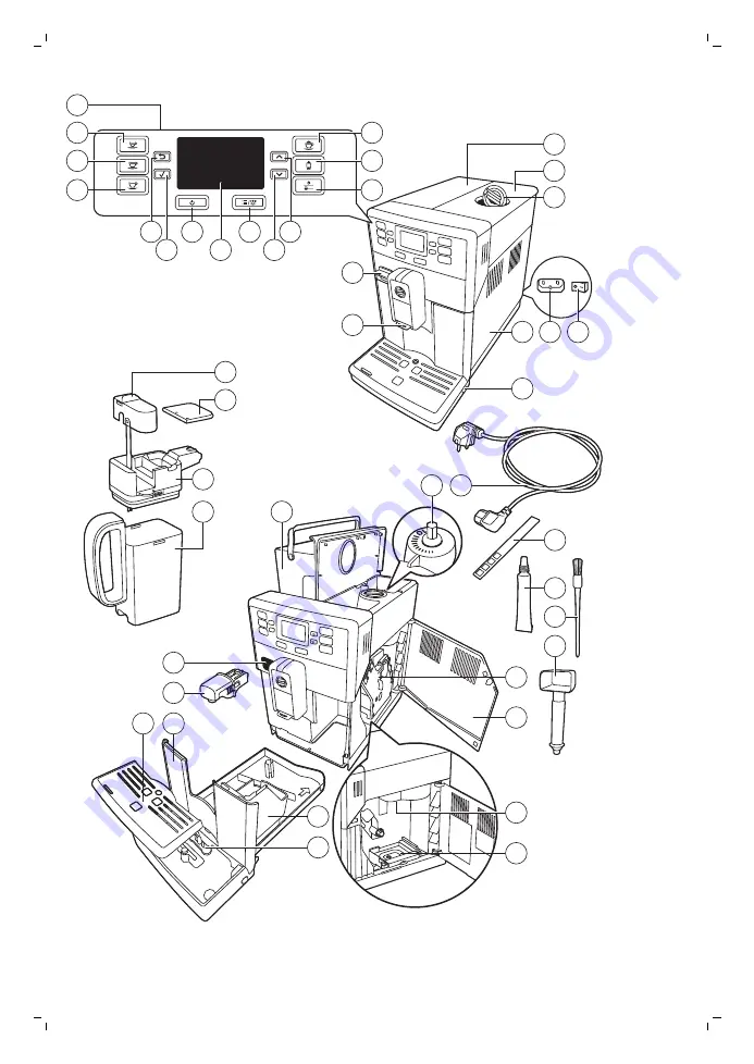 Saeco PicoBaristo HD8927/06 Скачать руководство пользователя страница 3