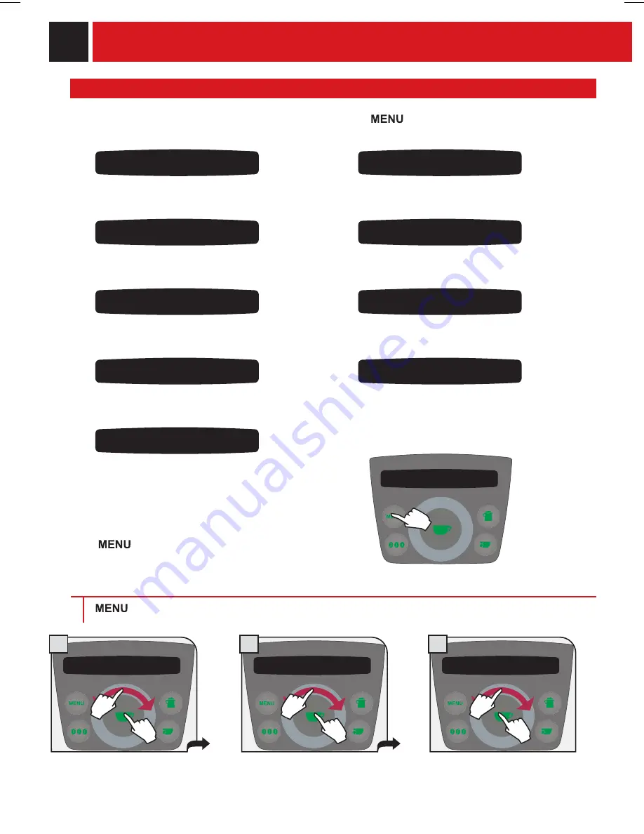 Saeco Primea Cappuccino Ring Operation And Maintenance Manual Download Page 20