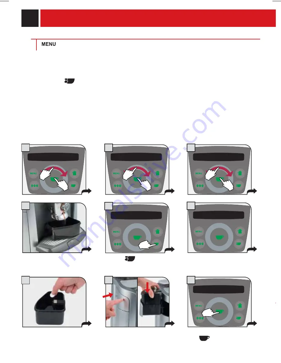 Saeco Primea Cappuccino Ring Operation And Maintenance Manual Download Page 26