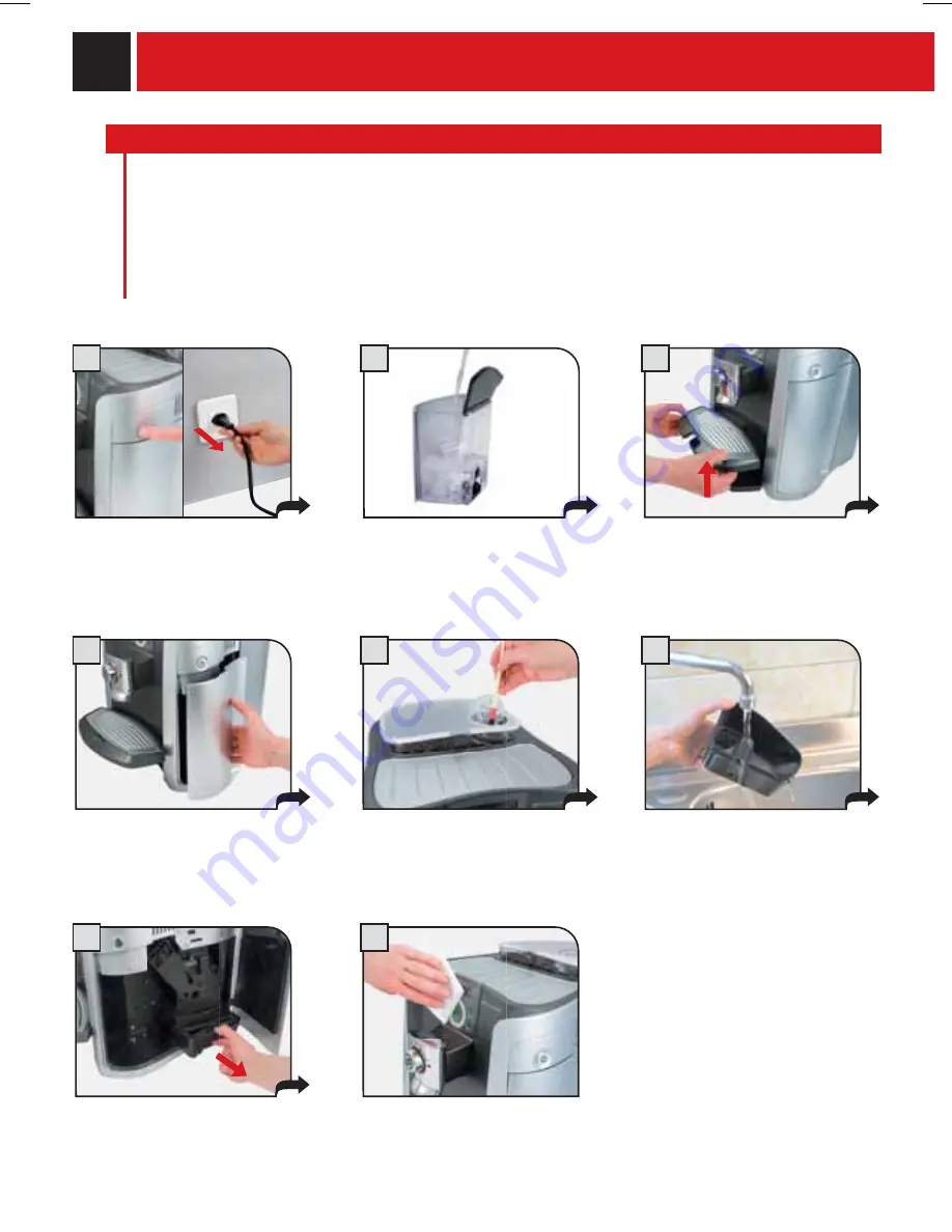 Saeco Primea Cappuccino Ring Operation And Maintenance Manual Download Page 36