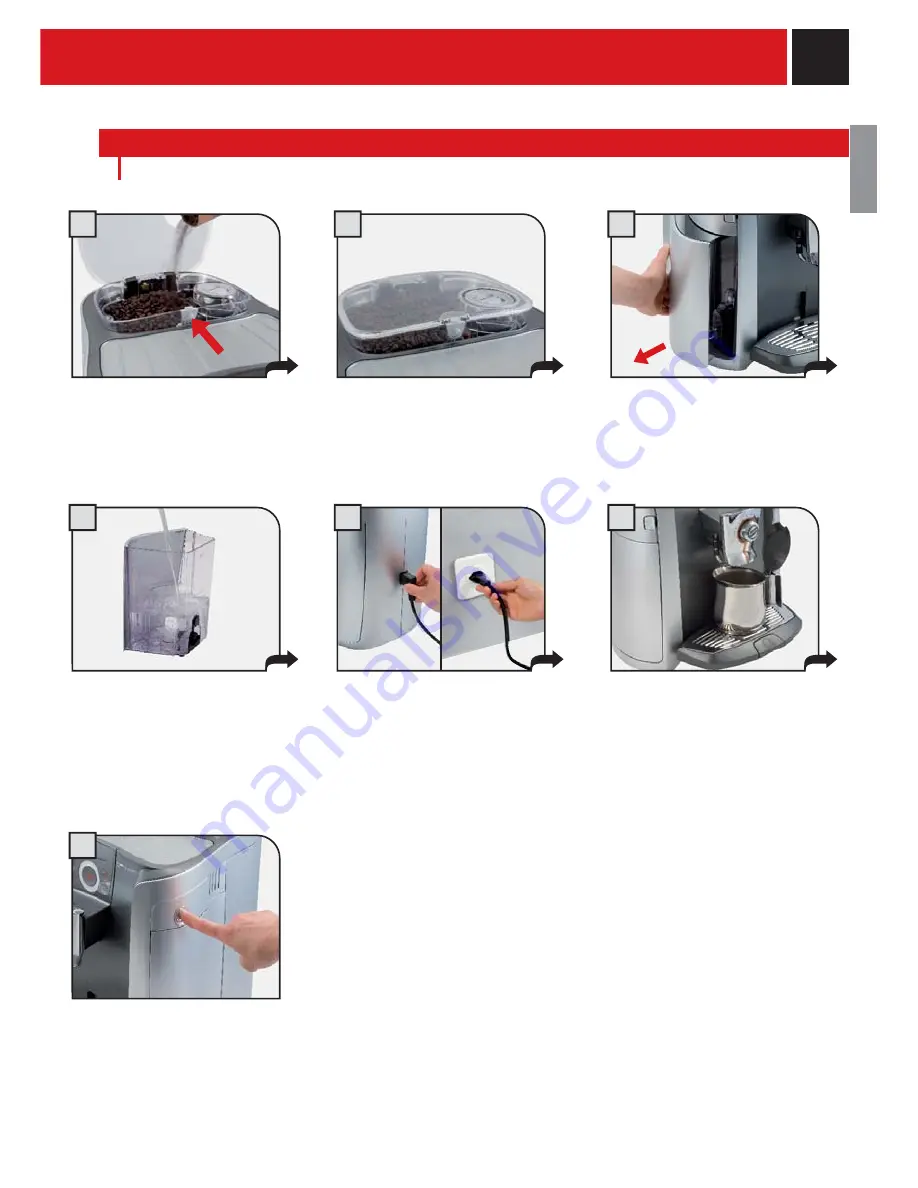 Saeco Primea Ring Operation And Maintenance Manual Download Page 7