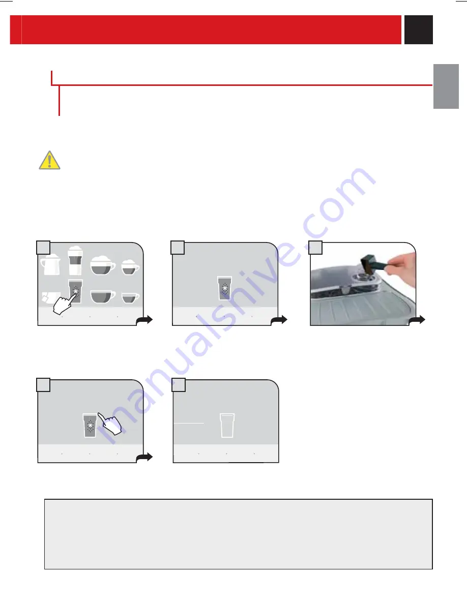 Saeco PRIMEA TOUCH CAPPUCCINO Operation And Maintenance Manual Download Page 13