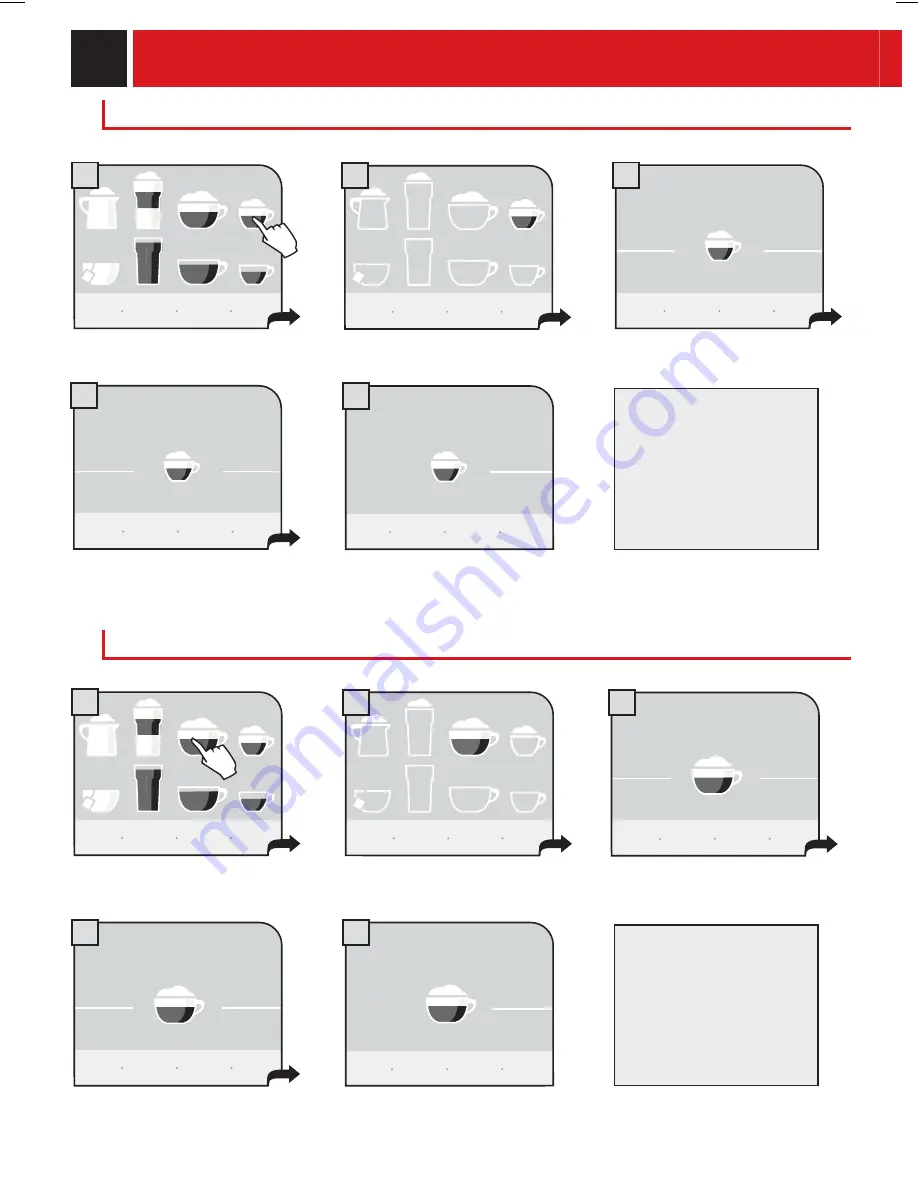 Saeco PRIMEA TOUCH CAPPUCCINO Operation And Maintenance Manual Download Page 16