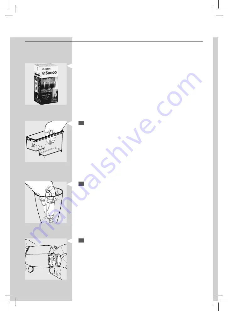 Saeco PURE HD8765/47 Operating Instructions Manual Download Page 14