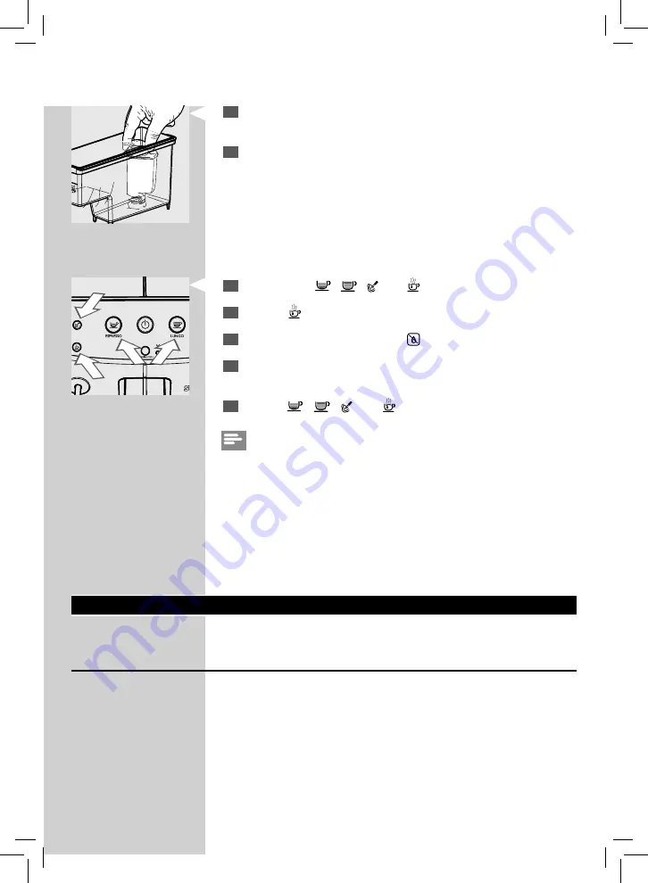 Saeco PURE HD8765/47 Operating Instructions Manual Download Page 15