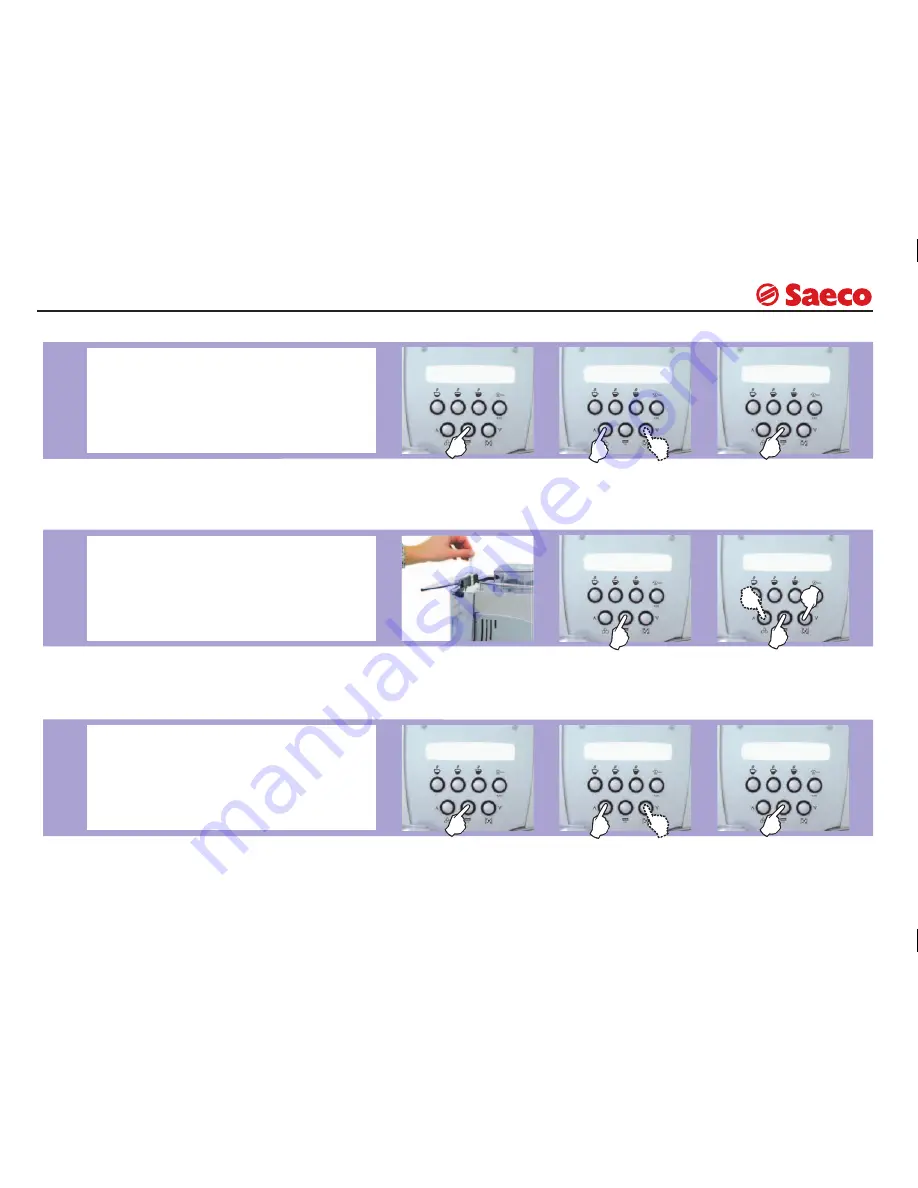 Saeco RI9724/01 Operating Instructions Manual Download Page 34