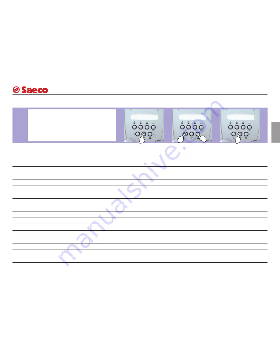 Saeco RI9724/01 Operating Instructions Manual Download Page 39