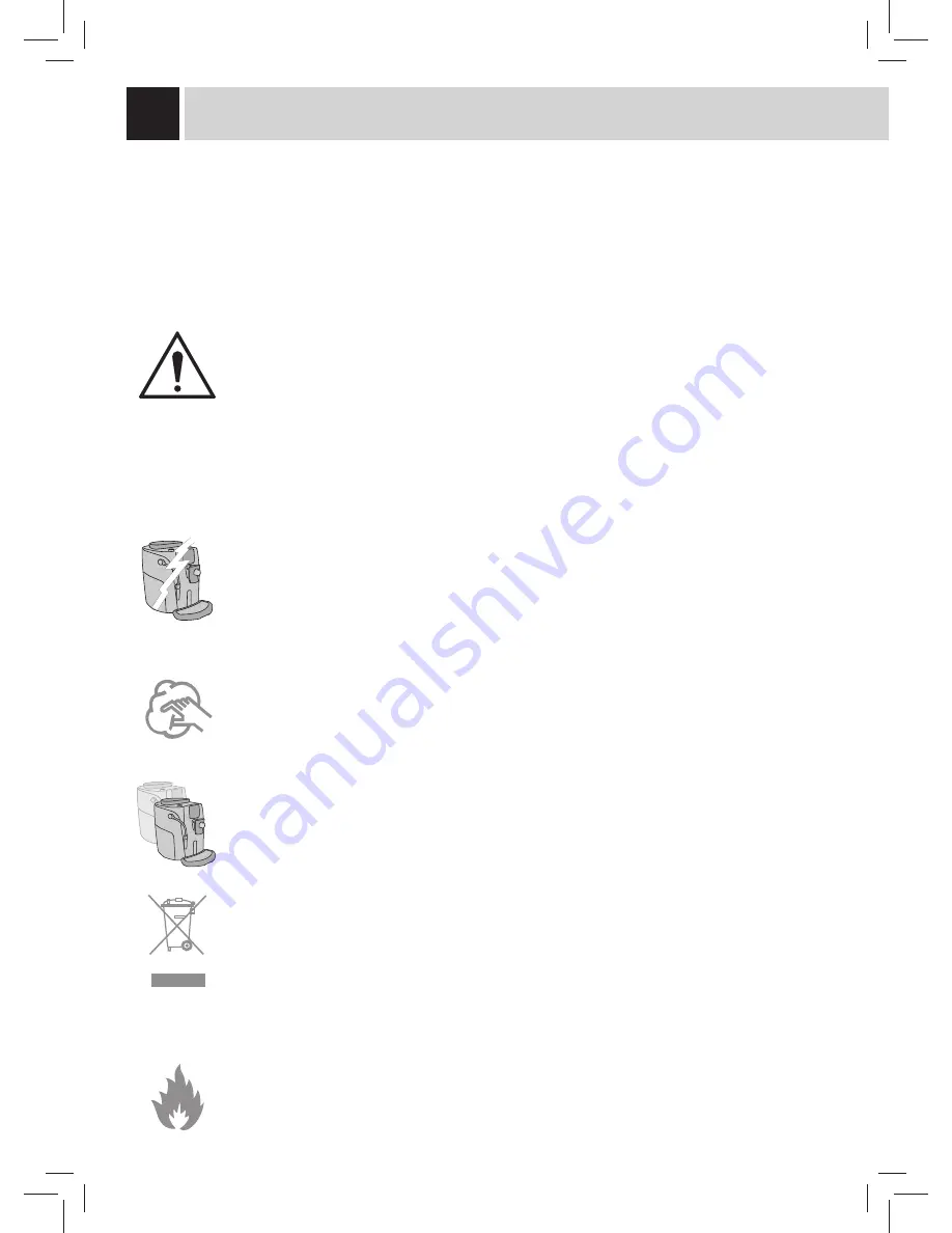 Saeco RI9827/01 Operating And Maintenance Manual Download Page 73