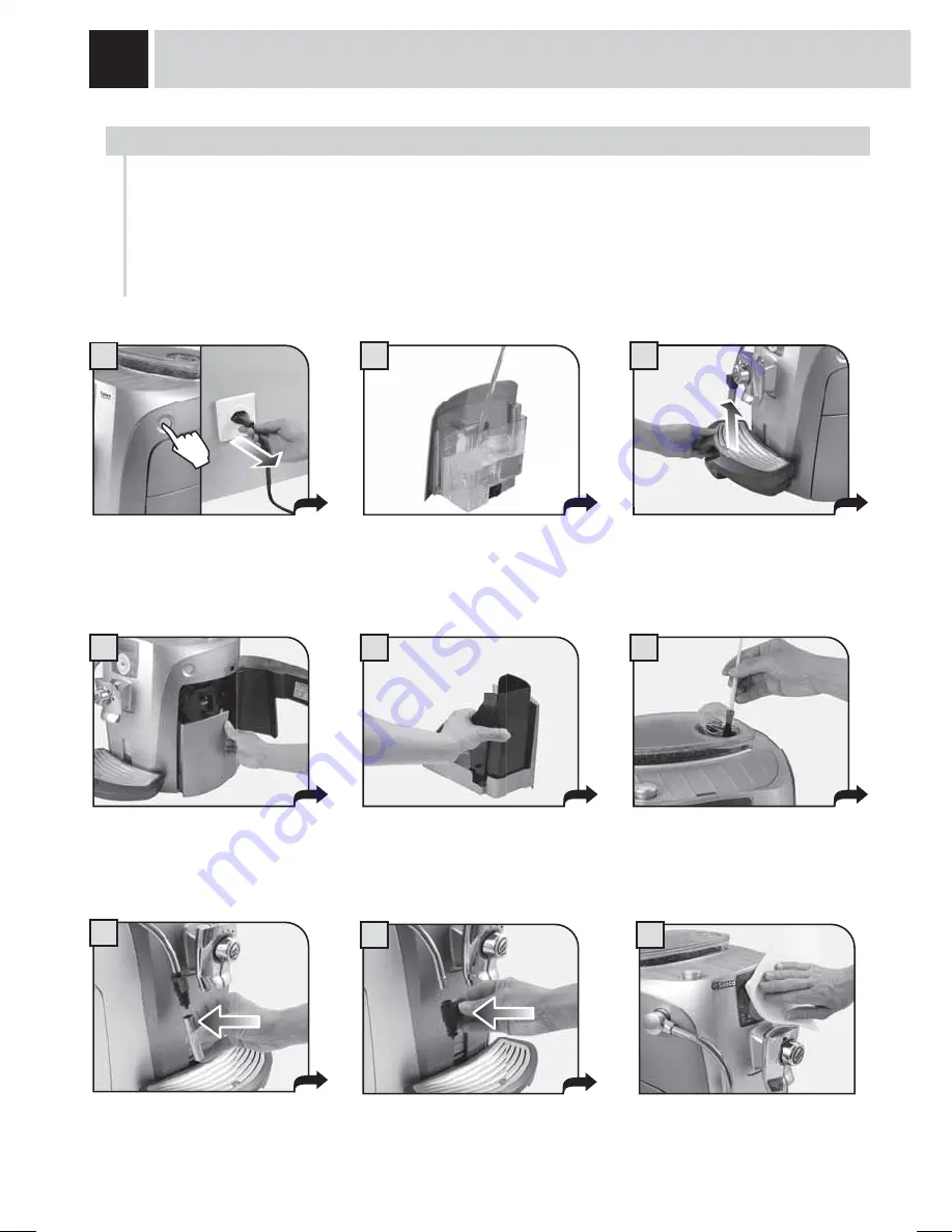 Saeco suP-032Br Operation And Maintenance Manual Download Page 36