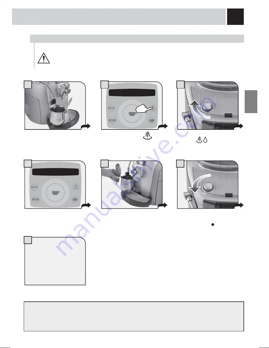 Saeco suP-032Br Operation And Maintenance Manual Download Page 57