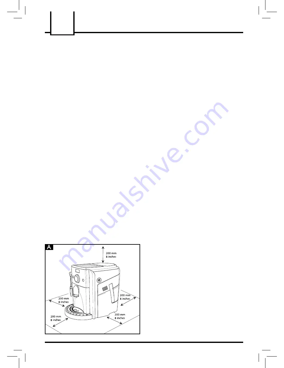 Saeco Sup 035DR Operating Instructions Manual Download Page 38