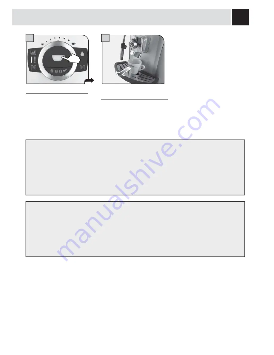 Saeco SUP032OR Operation And Maintenance Manual Download Page 21