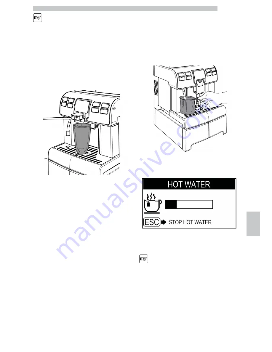 Saeco SUP040RB Operation And Maintenance Download Page 69