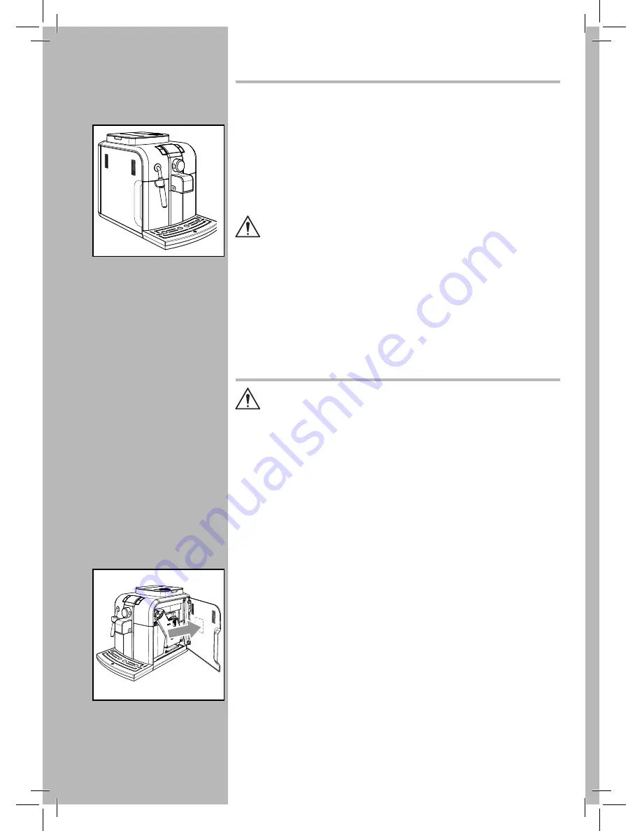 Saeco SYNTIA HD8837 Manual Download Page 5