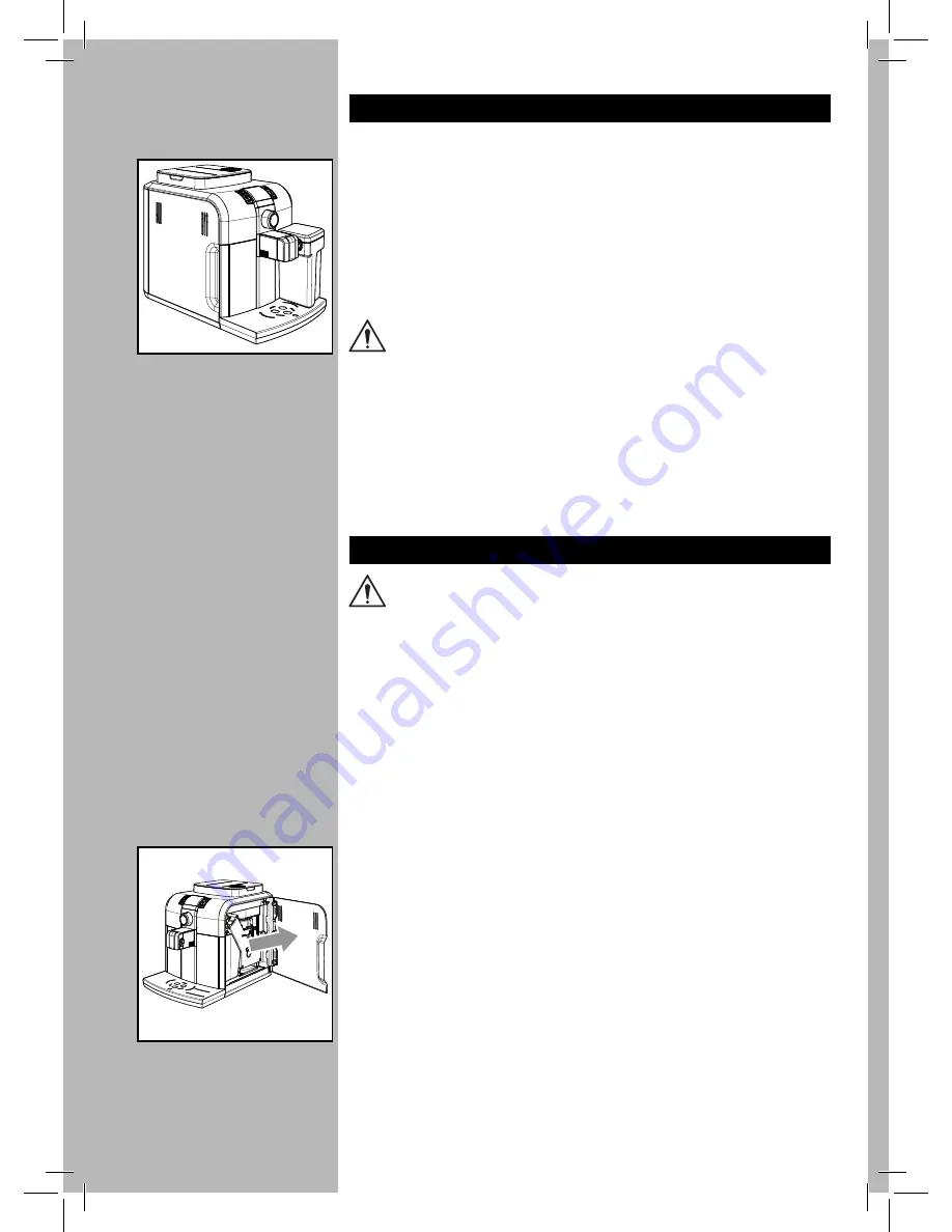 Saeco SYNTIA HD8838 Manual Download Page 5