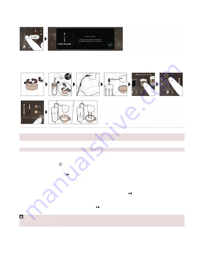 Saeco Xelsis SUPREMA SM8885 User Manual Download Page 75