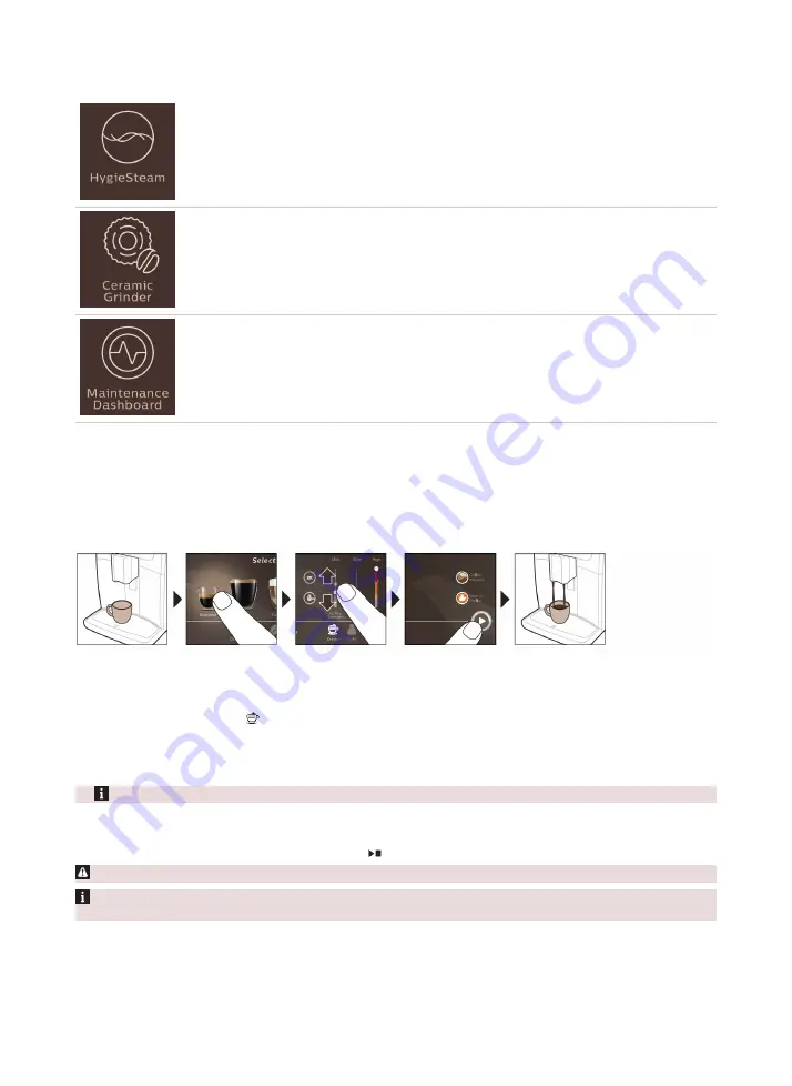 Saeco Xelsis SUPREMA SM8885 User Manual Download Page 476