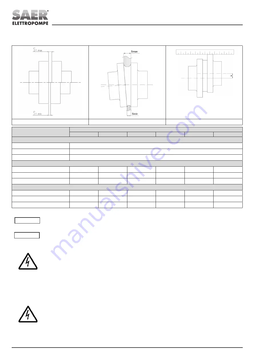 SAER Elettropompe TM Series Скачать руководство пользователя страница 66