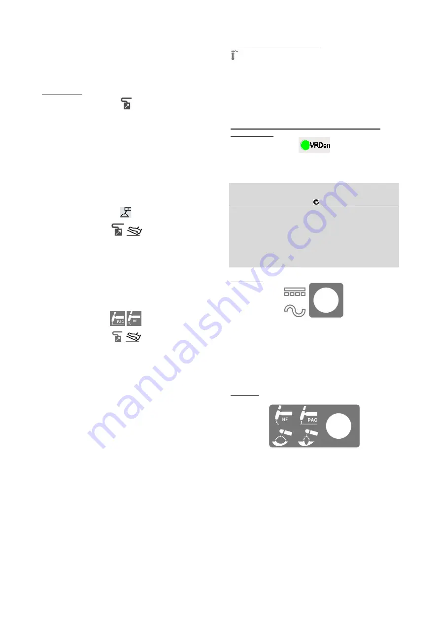 Saf-Fro PRESTOTIG 200 AC/DC Operator'S Manual Download Page 96