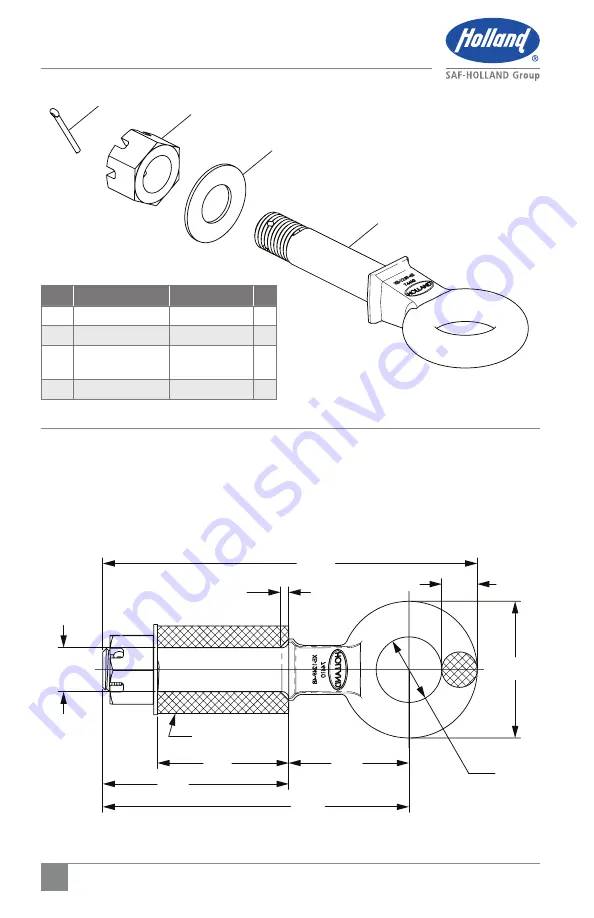 SAF-HOLLAND HOLLAND DB-1249-49 Скачать руководство пользователя страница 4