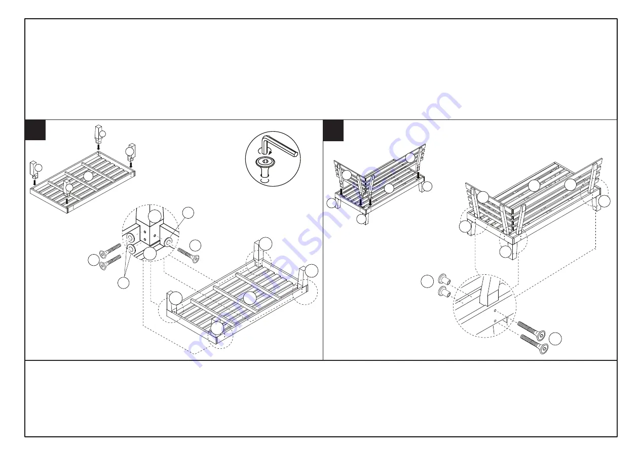 Safavieh Outdoor Granton PAT7054D-4BX Скачать руководство пользователя страница 4