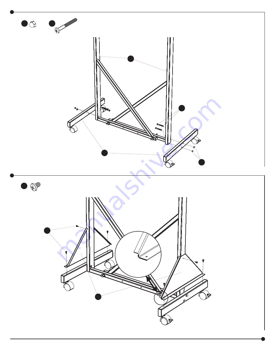 Safco 5060 Assembly Instructions Manual Download Page 5