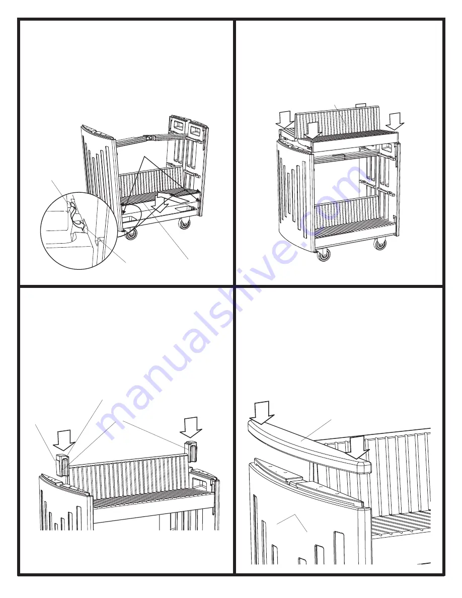 Safco 5332 Assembly Instructions Manual Download Page 3