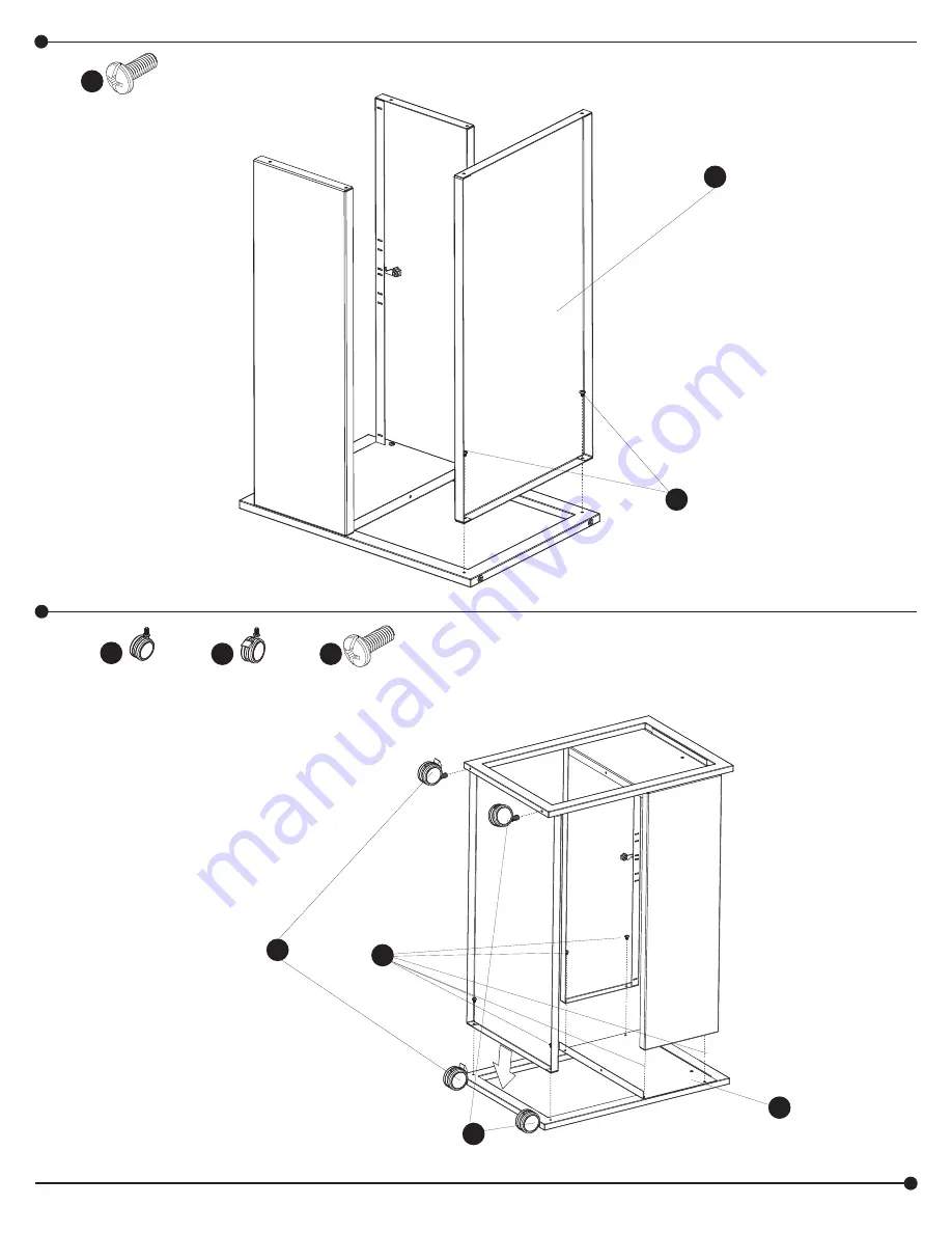 Safco 5353 Assembly Instructions Manual Download Page 5