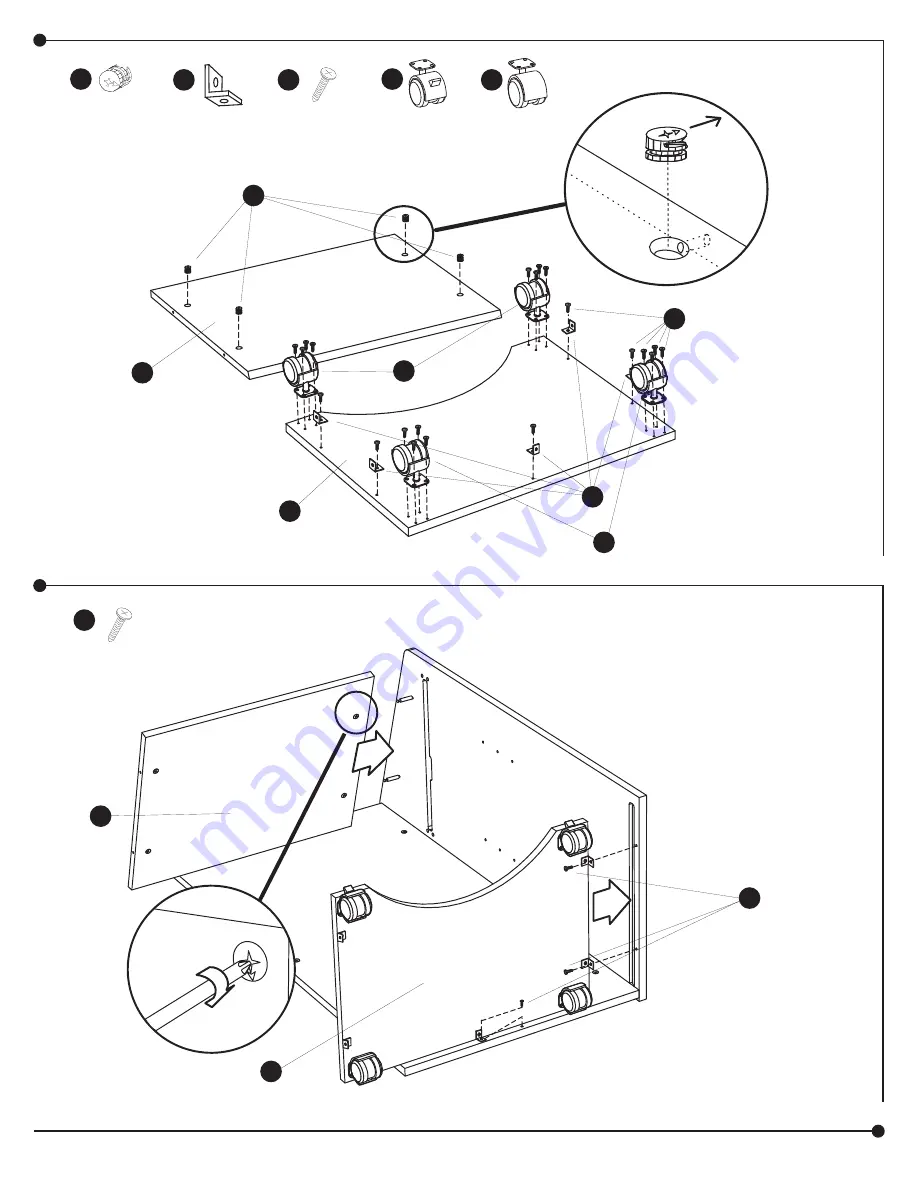 Safco 8918 Assembly Instructions Manual Download Page 5