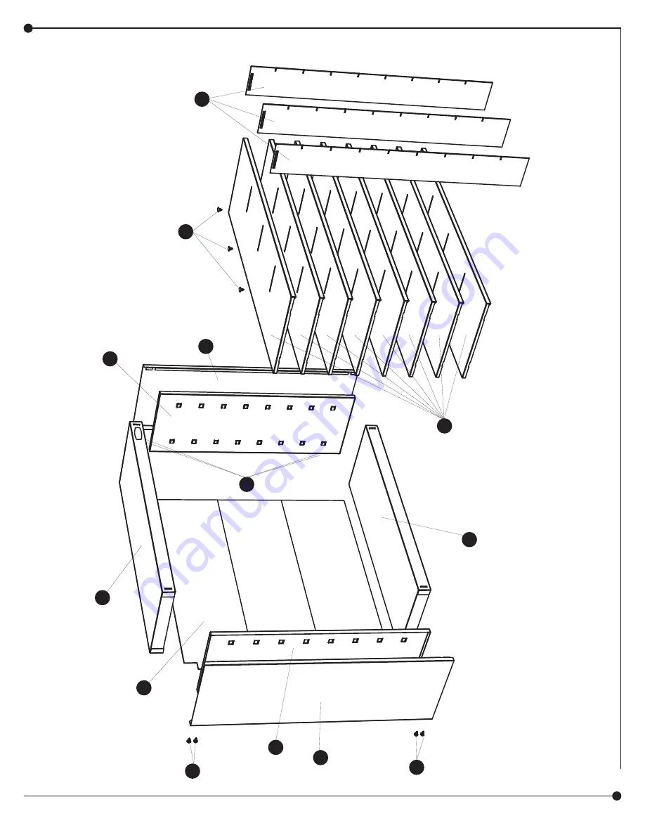 Safco E-Z Stor Assembly Instructions Manual Download Page 3