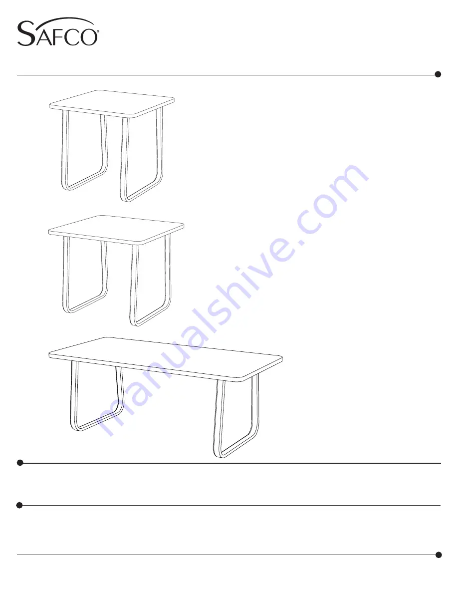 Safco Forge 7990 Assembly Instructions Download Page 1