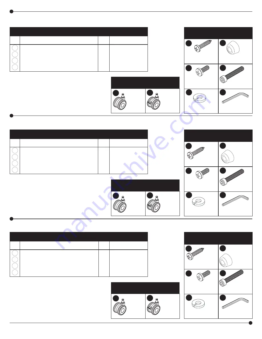 Safco Rumba 2047 Assembly Instructions Manual Download Page 2