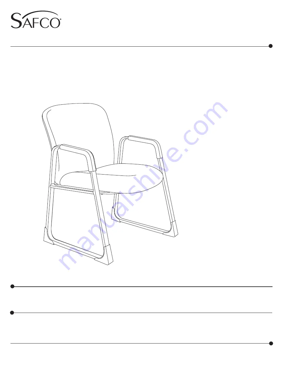 Safco Uber 3492 Assembly Instructions Download Page 1