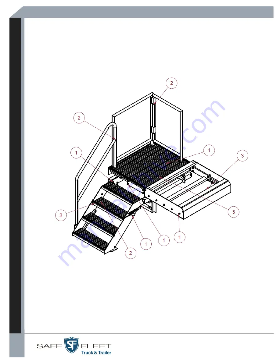 Safe Fleet Bustin Slide & Go Platform Скачать руководство пользователя страница 2