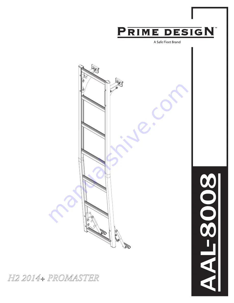 Safe Fleet PRIME DESIGN AAL-8008 Скачать руководство пользователя страница 1