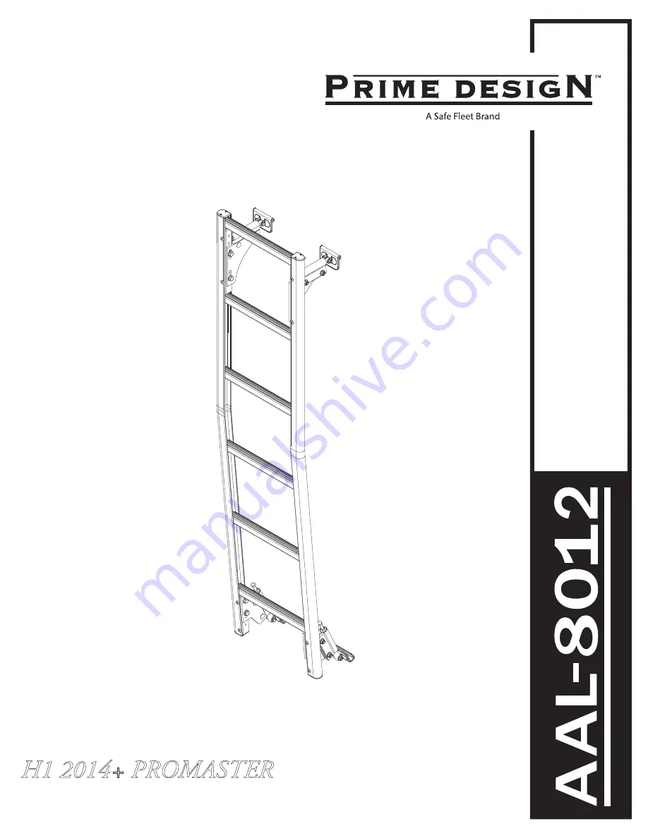 Safe Fleet PRIME DESIGN AAL-8012-BLK Скачать руководство пользователя страница 1