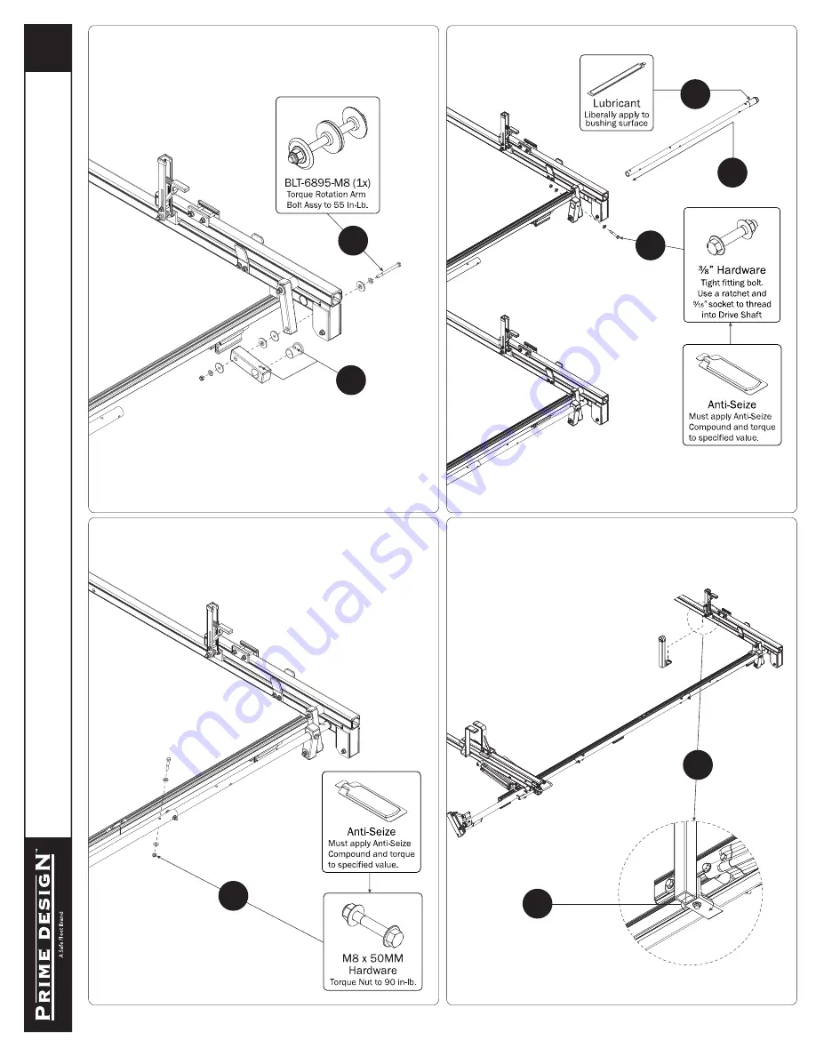 Safe Fleet PRIME DESIGN HBI-E-PM22 Assembly Instructions Manual Download Page 8