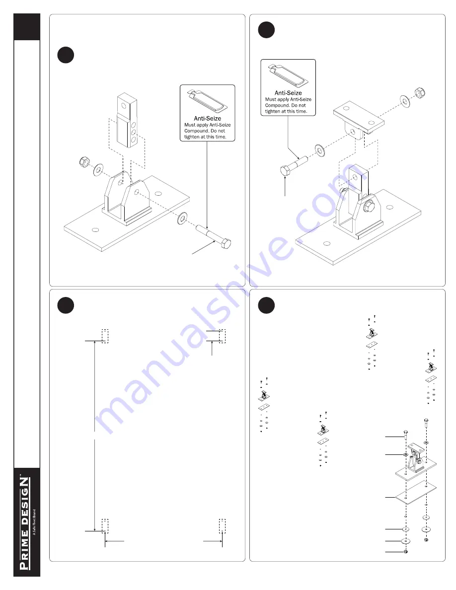 Safe Fleet PRIME DESIGN HRR-269-E-UM3-84 Assembly Instructions Manual Download Page 4