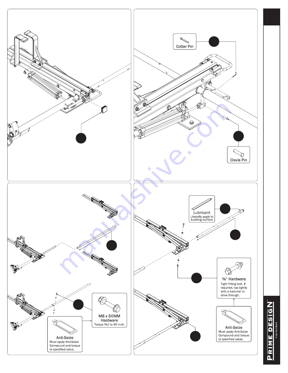 Safe Fleet PRIME DESIGN HRR-269-E-UM3-84 Assembly Instructions Manual Download Page 7