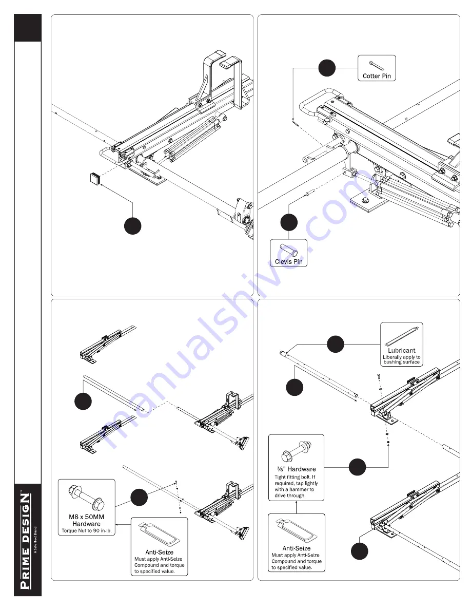 Safe Fleet PRIME DESIGN HRR-269-E-UM3-84 Assembly Instructions Manual Download Page 10