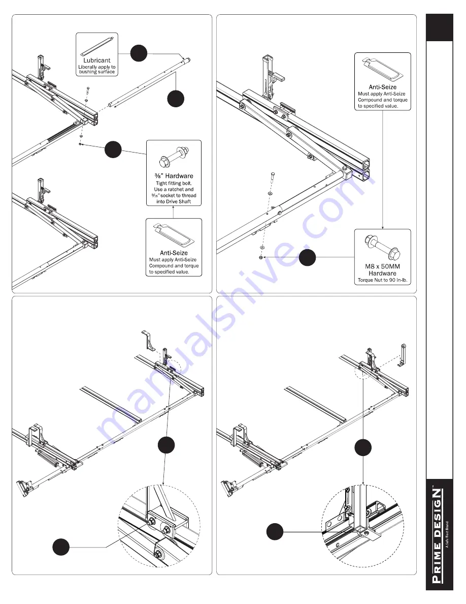 Safe Fleet Prime Design HRR3-E-NV12B Assembly Instructions Manual Download Page 7