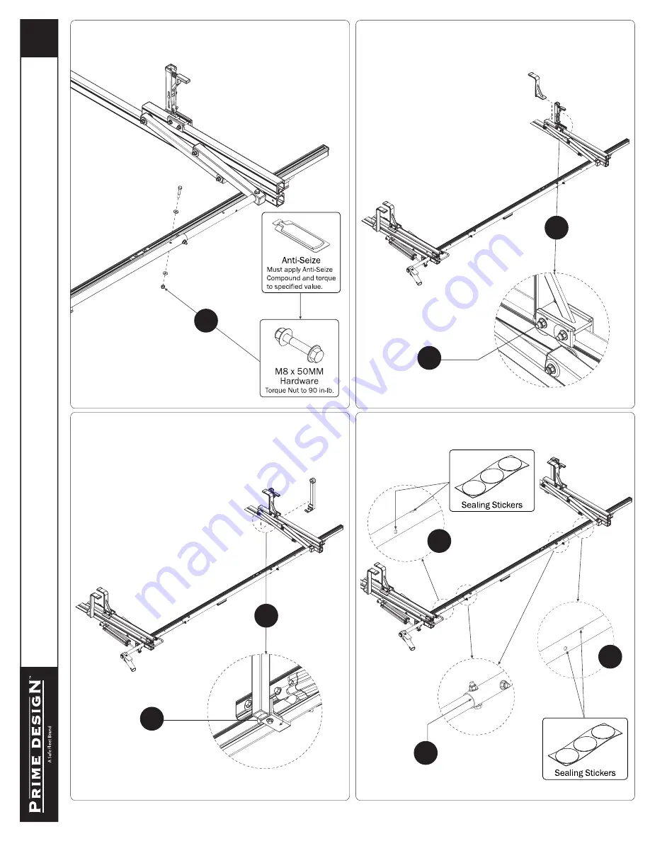 Safe Fleet Prime Design VBR-E-PM11 Assembly Instructions Manual Download Page 8