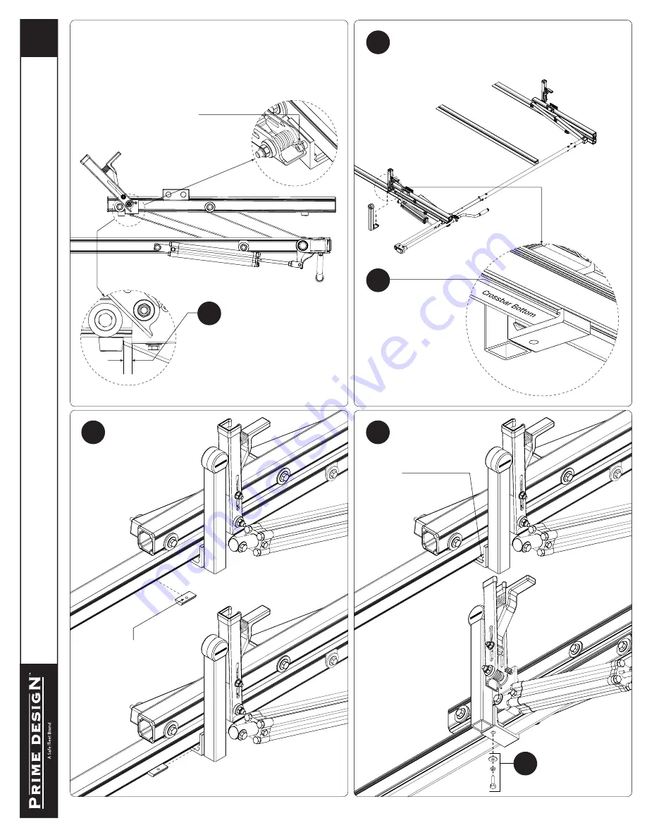 Safe Fleet PRIME DESIGN VCR3-FT21B Assembly Instructions Manual Download Page 8