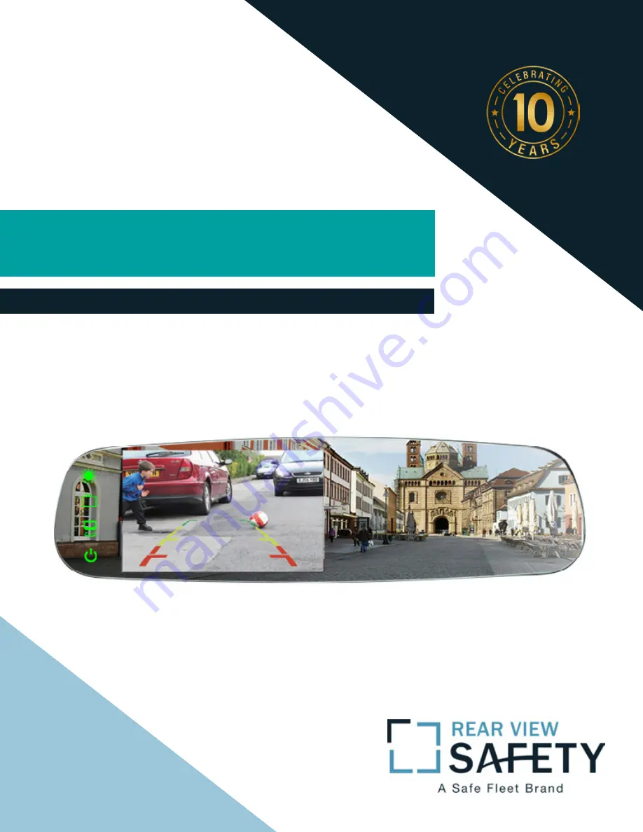 Safe Fleet Rear view safety G Series Instruction Manual Download Page 1