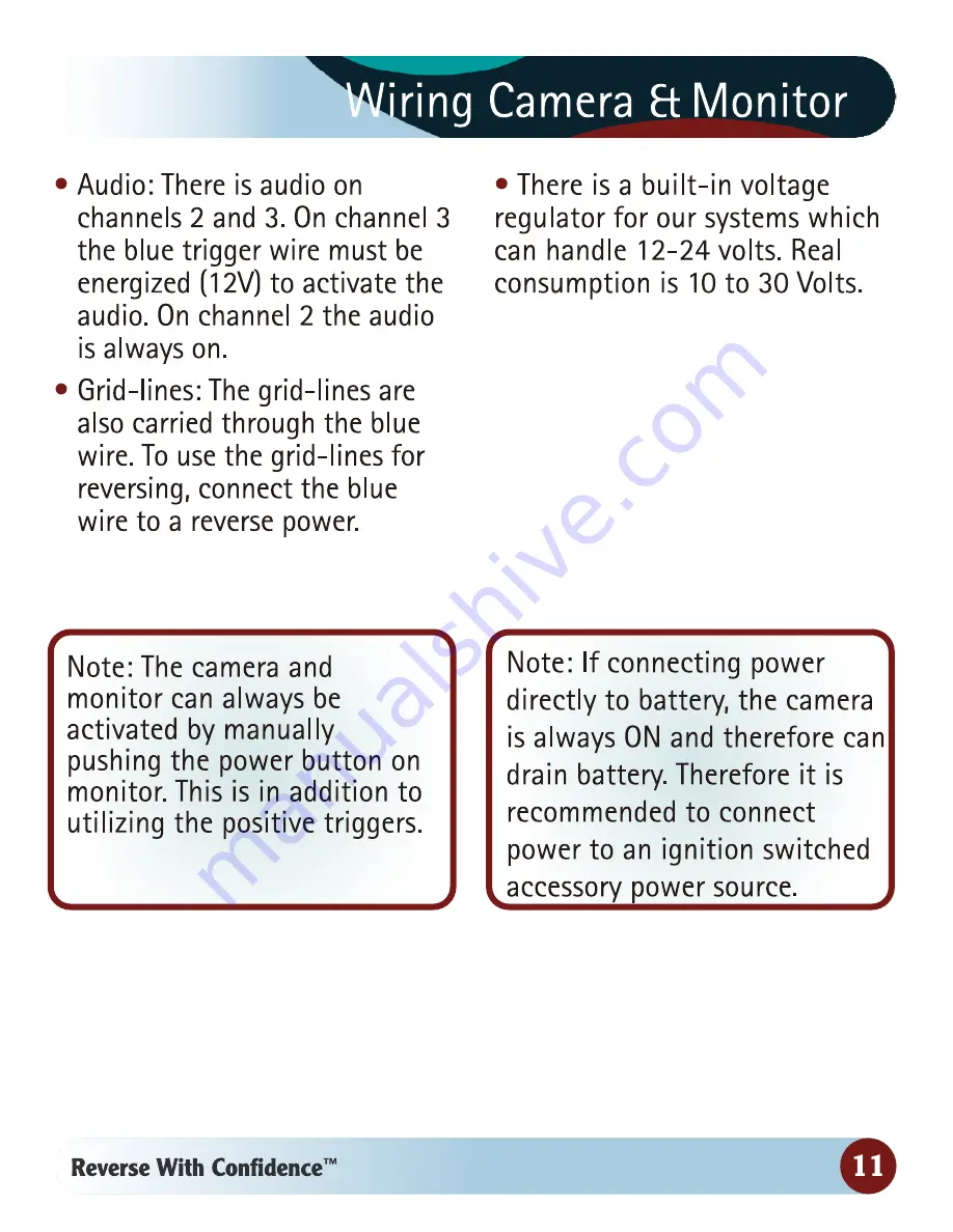 Safe Fleet RVS-122518 Instruction Manual Download Page 11