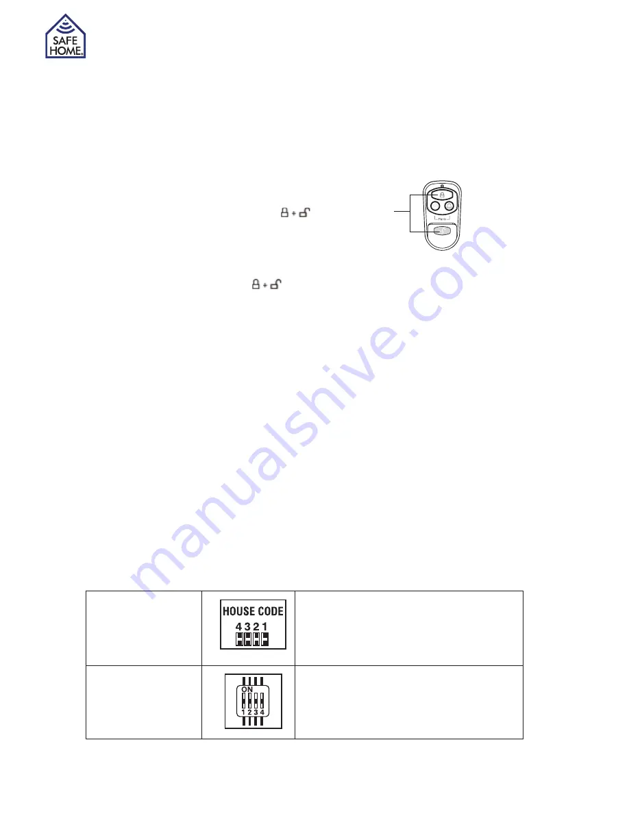 SAFE HOME WS209 User Manual Download Page 24